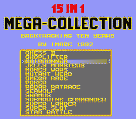 15 in 1 Mega Collection Backtracking Ten Years
